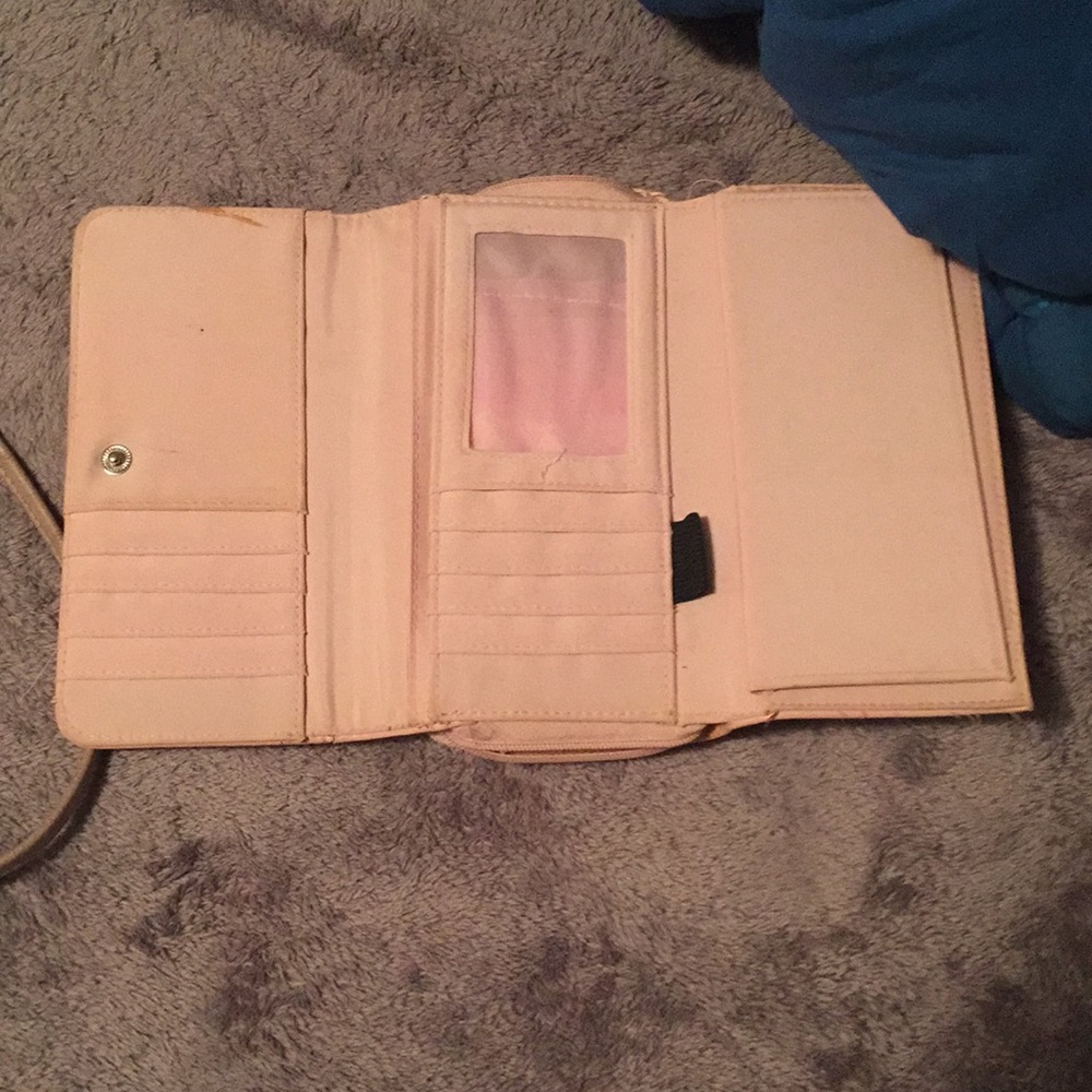 Pink wallet